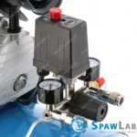 Airpress Kompresor dwutłokowy HL 425-50 + zestaw akcesoriów pneumatycznych, zdjęcie 5