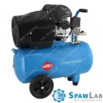 Airpress Kompresor dwutłokowy HL 425-50 + zestaw klucz pneumatyczny i akcesoria
