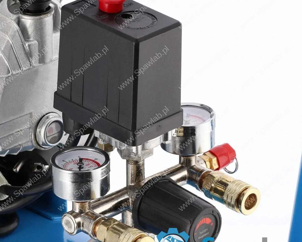 Airpress Kompresor dwutłokowy HL 425-50 + zestaw klucz pneumatyczny i akcesoria, zdjęcie 10