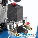Airpress Kompresor dwutłokowy HL 425-50 + zestaw klucz pneumatyczny i akcesoria, zdjęcie 10