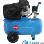 Airpress Kompresor dwutłokowy HL 425-50 + zestaw klucz pneumatyczny i akcesoria, zdjęcie 2