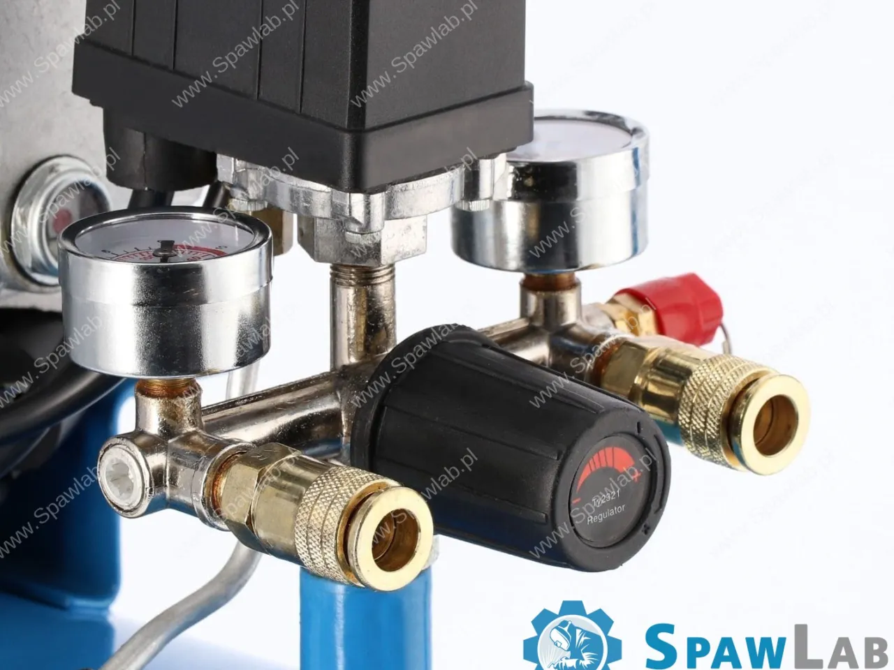 Airpress Kompresor dwutłokowy HL 425-50 + zestaw klucz pneumatyczny i akcesoria, zdjęcie 8