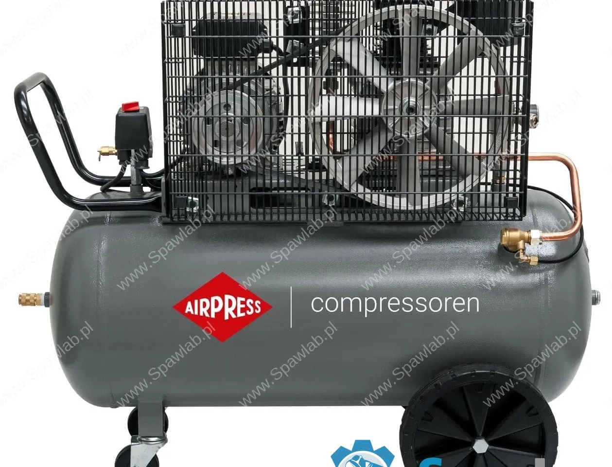 Airpress Kompresor dwutłokowy HL 425-90 Pro 10 bar 3 KM/2.2 kW 297 l/min 90 l, zdjęcie 2