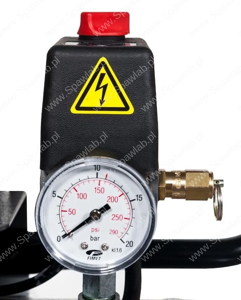 Airpress Kompresor dwutłokowy HL 425-90 Pro 10 bar 3 KM/2.2 kW 297 l/min 90 l, zdjęcie 8