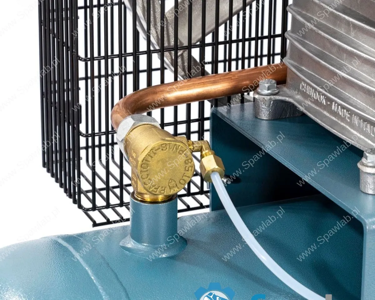 Airpress Kompresor dwutłokowy K 100-450 14 bar 3 KM/2.2 kW 400V 238 l/min 100 l, zdjęcie 5
