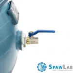 Airpress Kompresor dwutłokowy K 100-450 14 bar 3 KM/2.2 kW 400V 238 l/min 100 l, zdjęcie 6