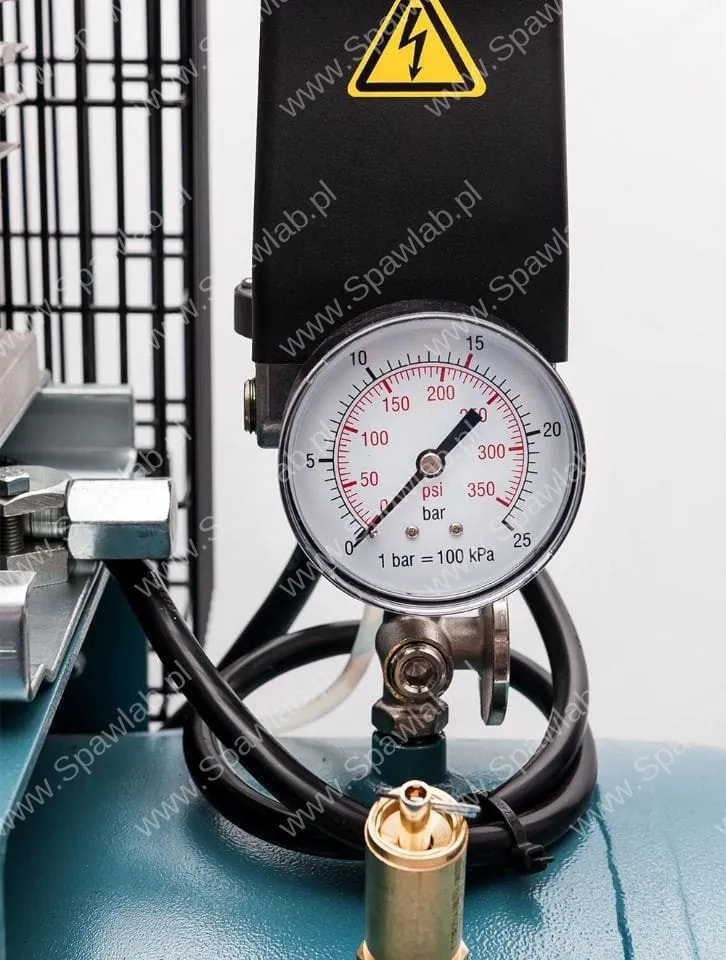 Airpress Kompresor dwutłokowy K 100-450 14 bar 3 KM/2.2 kW 400V 238 l/min 100 l, zdjęcie 8
