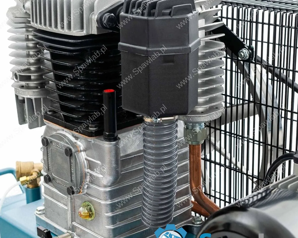 Airpress Kompresor dwutłokowy K 200-450 14 bar 3 KM/2.2 kW 400V 238 l/min 200 l, zdjęcie 6