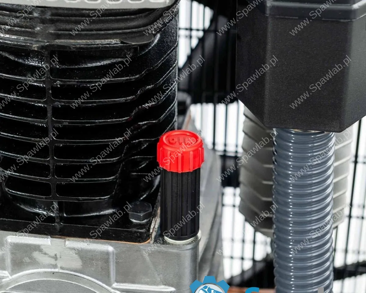 Airpress Kompresor dwutłokowy K 300-700 14 bar 5.5 KM/4 kW 400V 450 l/min 300 l, zdjęcie 3
