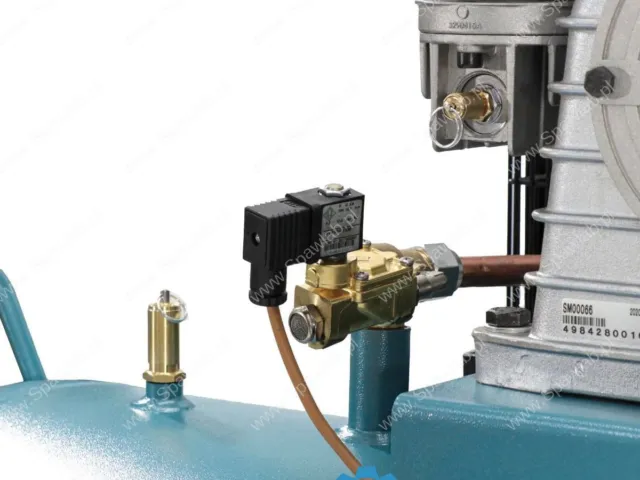 Airpress Kompresor dwutłokowy K 500-1500S 14 bar 10 KM/7.5 kW 400V 644 l/min 500 l - połączenie gwiazda-trójkąt