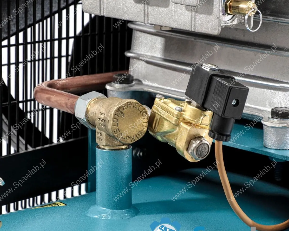 Airpress Kompresor dwutłokowy K 500-1500S 14 bar 10 KM/7.5 kW 400V 644 l/min 500 l - połączenie gwiazda-trójkąt, zdjęcie 2
