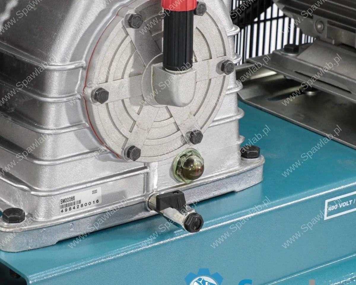 Airpress Kompresor dwutłokowy K 500-1500S 14 bar 10 KM/7.5 kW 400V 644 l/min 500 l - połączenie gwiazda-trójkąt, zdjęcie 3