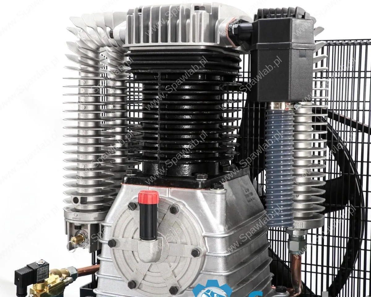 Airpress Kompresor dwutłokowy K 500-1500S 14 bar 10 KM/7.5 kW 400V 644 l/min 500 l - połączenie gwiazda-trójkąt, zdjęcie 6