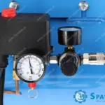 Airpress Kompresor dwutłokowy LM 25-350 10 bar 3 KM/2.2 kW 245 l/min 25 l, zdjęcie 8