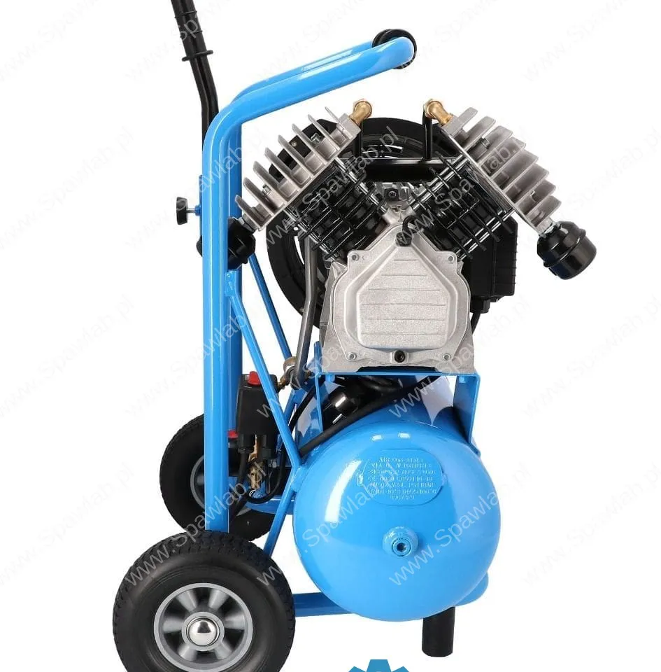 Airpress Kompresor dwutłokowy LM 25-410 10 bar 3 KM/2.2 kW 328 l/min 25 l, zdjęcie 6