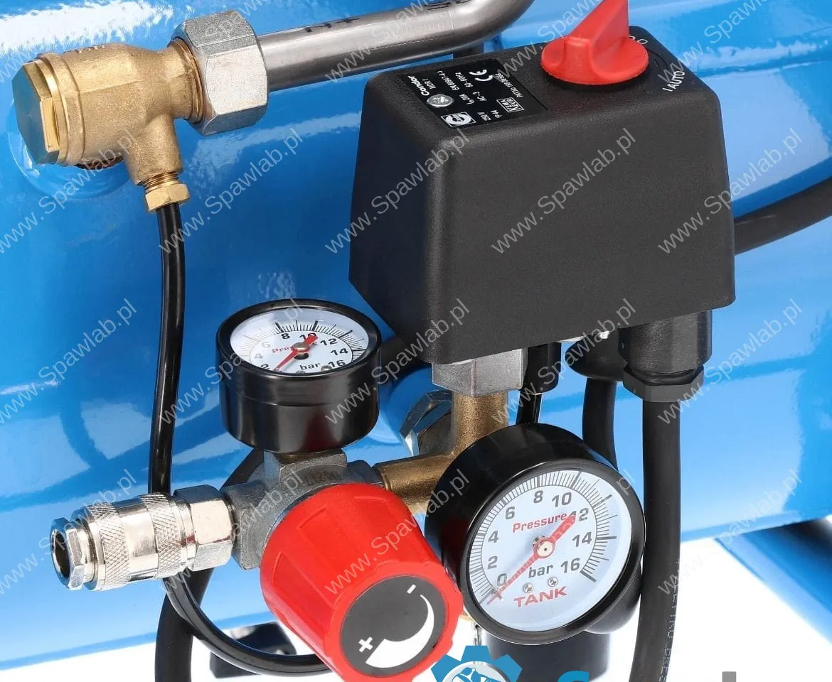 Airpress Kompresor dwutłokowy LM 25-410 10 bar 3 KM/2.2 kW 328 l/min 25 l, zdjęcie 7