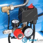 Airpress Kompresor dwutłokowy LM 25-410 10 bar 3 KM/2.2 kW 328 l/min 25 l, zdjęcie 7