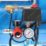 Airpress Kompresor dwutłokowy LM 25-410 10 bar 3 KM/2.2 kW 328 l/min 25 l, zdjęcie 8