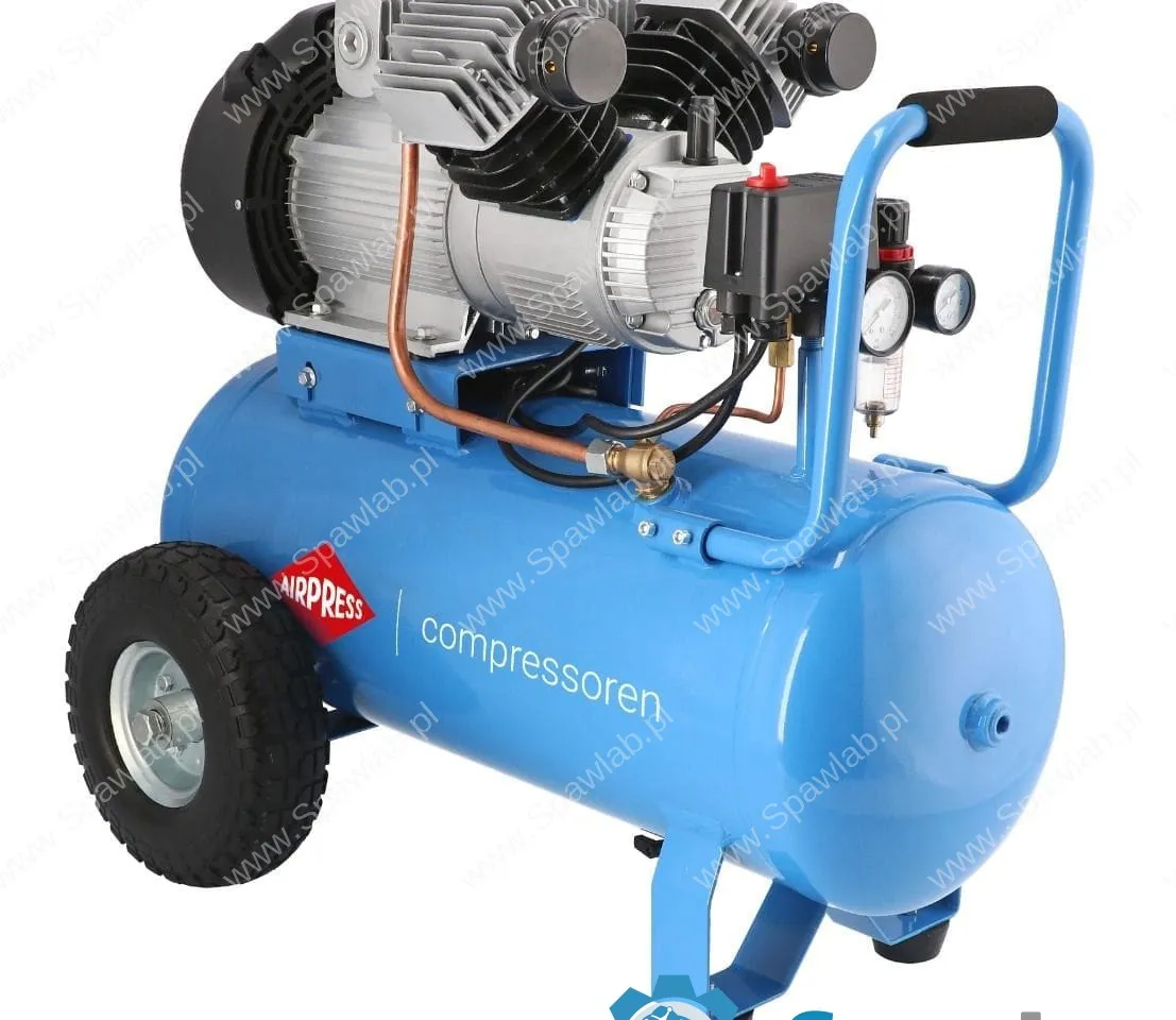 Airpress Kompresor dwutłokowy LM 50-350 10 bar 3 KM/2.2 kW 245 l/min 50 l, zdjęcie 2