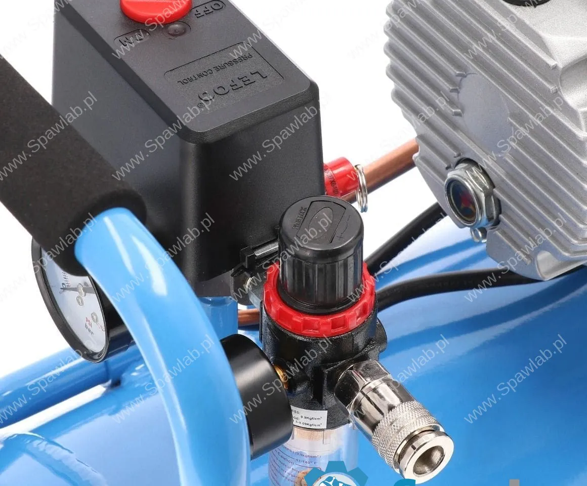 Airpress Kompresor dwutłokowy LM 50-350 10 bar 3 KM/2.2 kW 245 l/min 50 l, zdjęcie 8