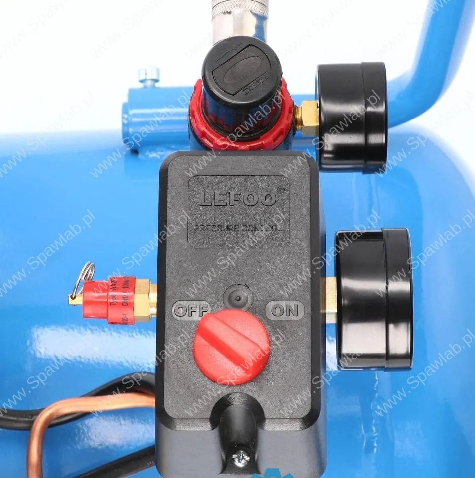 Airpress Kompresor dwutłokowy LM 50-350 10 bar 3 KM/2.2 kW 245 l/min 50 l, zdjęcie 9