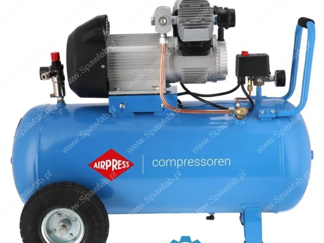 Airpress Kompresor dwutłokowy LM 90-350 10 bar 3 KM/2.2 kW 245 l/min 90 l