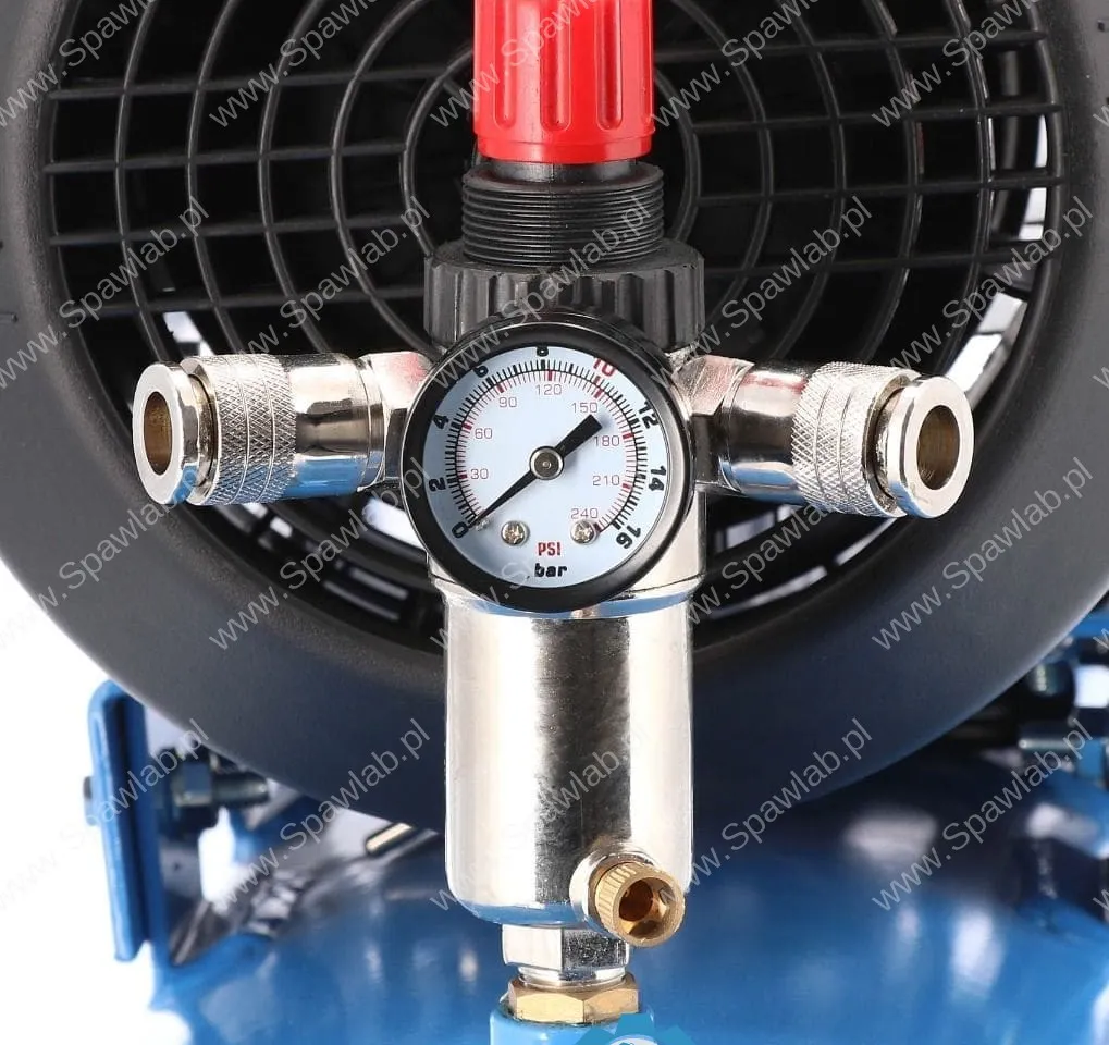 Airpress Kompresor dwutłokowy LM 90-350 10 bar 3 KM/2.2 kW 245 l/min 90 l, zdjęcie 11