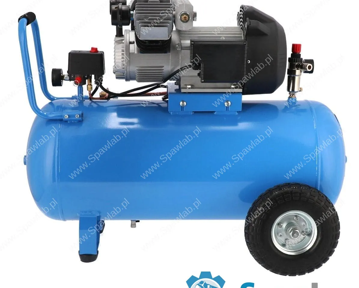 Airpress Kompresor dwutłokowy LM 90-350 10 bar 3 KM/2.2 kW 245 l/min 90 l, zdjęcie 4