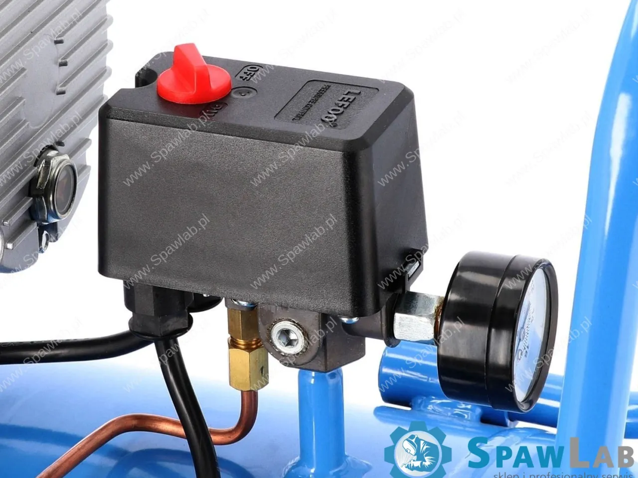 Airpress Kompresor dwutłokowy LM 90-350 10 bar 3 KM/2.2 kW 245 l/min 90 l, zdjęcie 8
