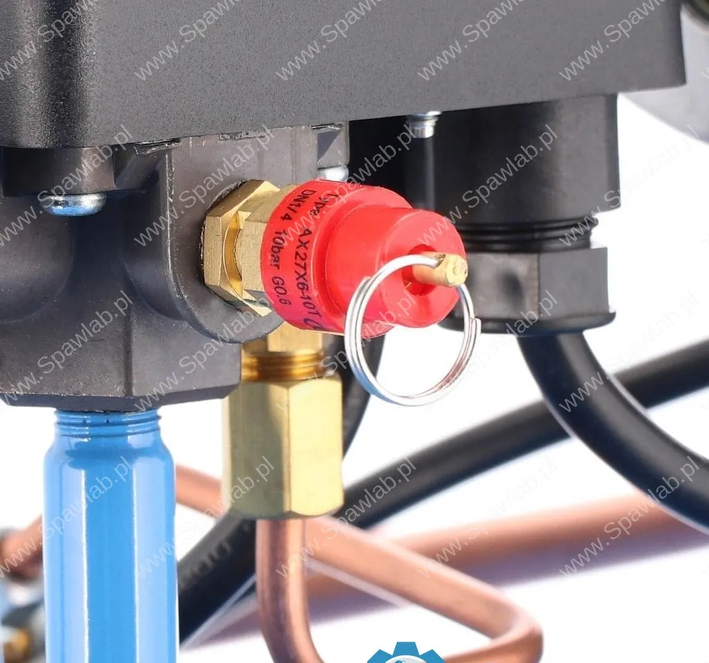 Airpress Kompresor dwutłokowy LM 90-350 10 bar 3 KM/2.2 kW 245 l/min 90 l, zdjęcie 9