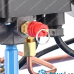 Airpress Kompresor dwutłokowy LM 90-350 10 bar 3 KM/2.2 kW 245 l/min 90 l, zdjęcie 9