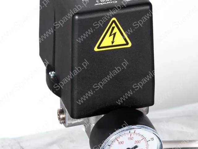 Airpress Kompresor G 2000-500 SD Pro 11 bar 15 KM/11 kW 400V 1393 l/min 500 l galwanizowany - połączenie gwiazda-trójkąt