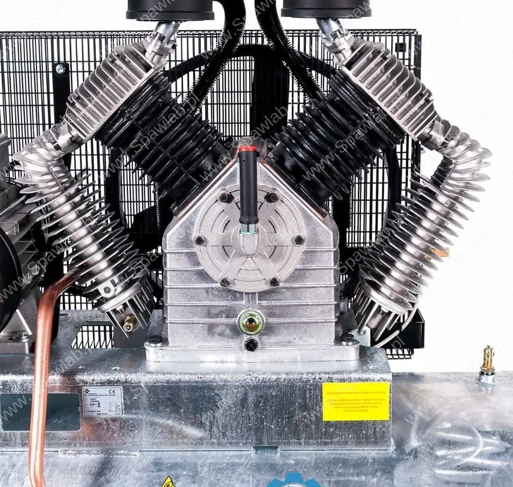 Airpress Kompresor G 2000-500 SD Pro 11 bar 15 KM/11 kW 400V 1393 l/min 500 l galwanizowany - połączenie gwiazda-trójkąt, zdjęcie 2