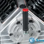 Airpress Kompresor G 2000-500 SD Pro 11 bar 15 KM/11 kW 400V 1393 l/min 500 l galwanizowany - połączenie gwiazda-trójkąt, zdjęcie 3