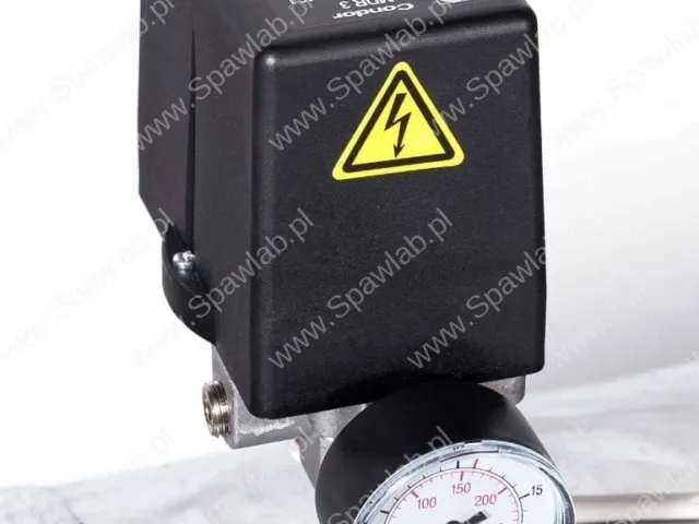 Airpress Kompresor G 2500-500 SD Pro 11 bar 20 KM/15 kW 400V 1576 l/min 500 l galwanizowany - połączenie gwiazda-trójkąt