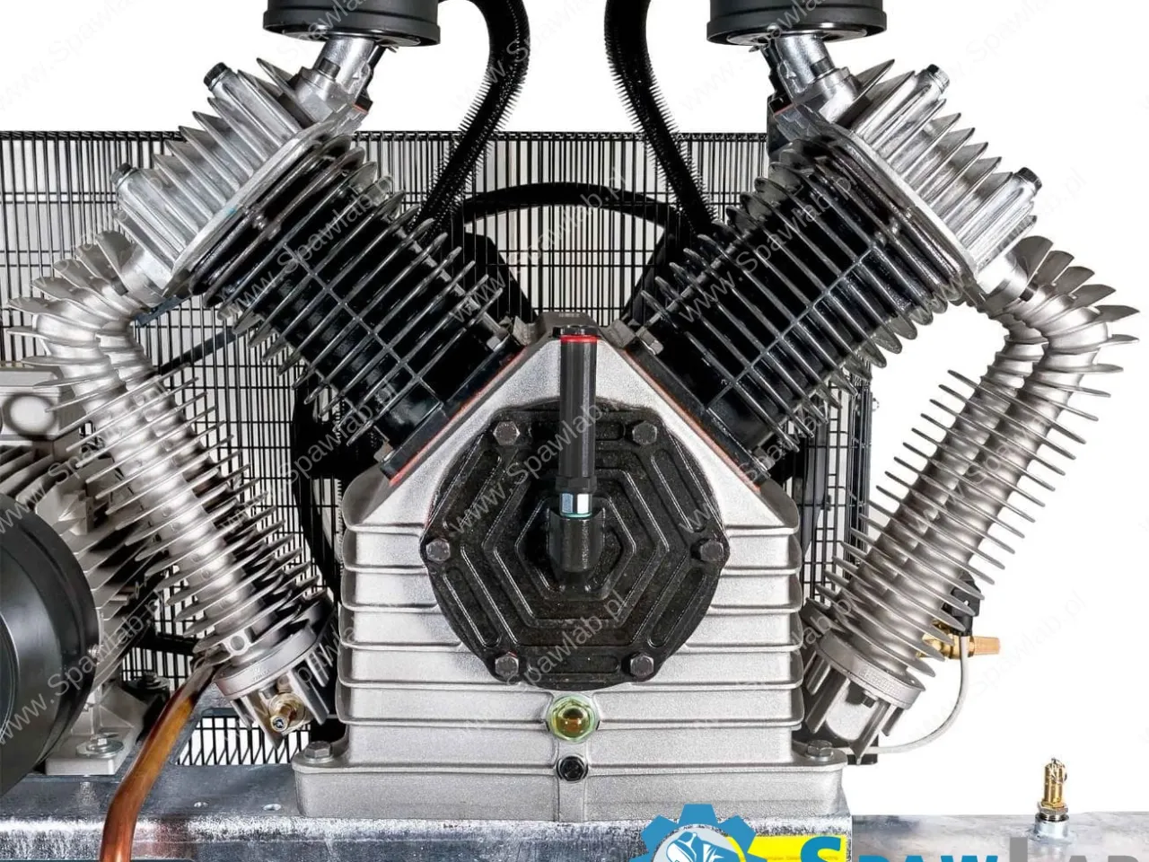 Airpress Kompresor G 2500-500 SD Pro 11 bar 20 KM/15 kW 400V 1576 l/min 500 l galwanizowany - połączenie gwiazda-trójkąt, zdjęcie 2