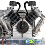 Airpress Kompresor G 2500-500 SD Pro 11 bar 20 KM/15 kW 400V 1576 l/min 500 l galwanizowany - połączenie gwiazda-trójkąt, zdjęcie 2