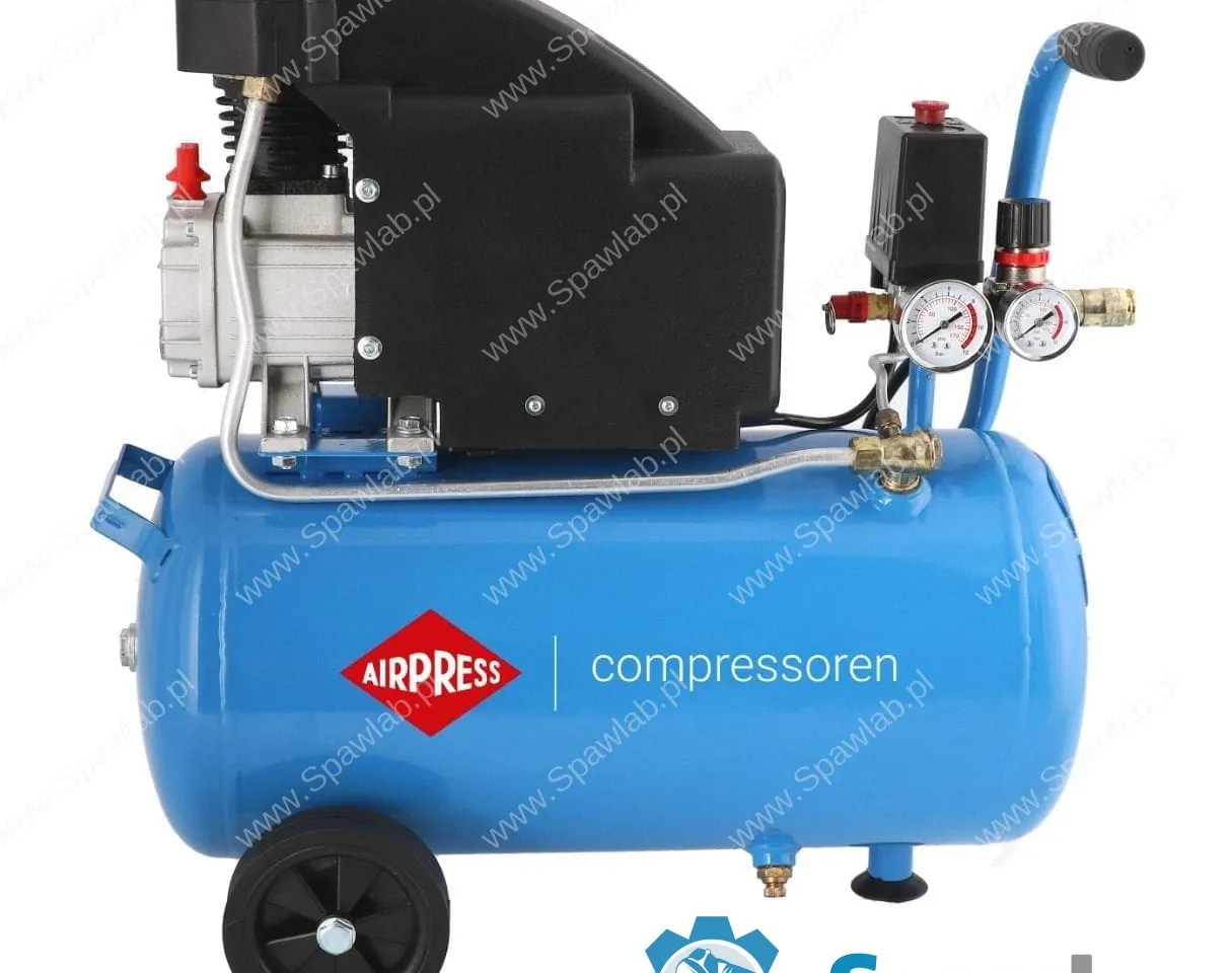 Airpress Kompresor HL 150-24 + zestaw akcesoriów pneumatycznych, zdjęcie 2