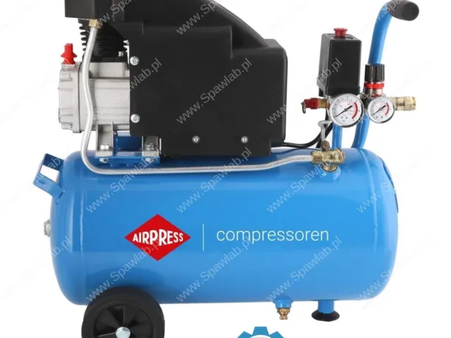 Airpress Kompresor HL 150-24 + zestaw akcesoriów pneumatycznych, zdjęcie 2