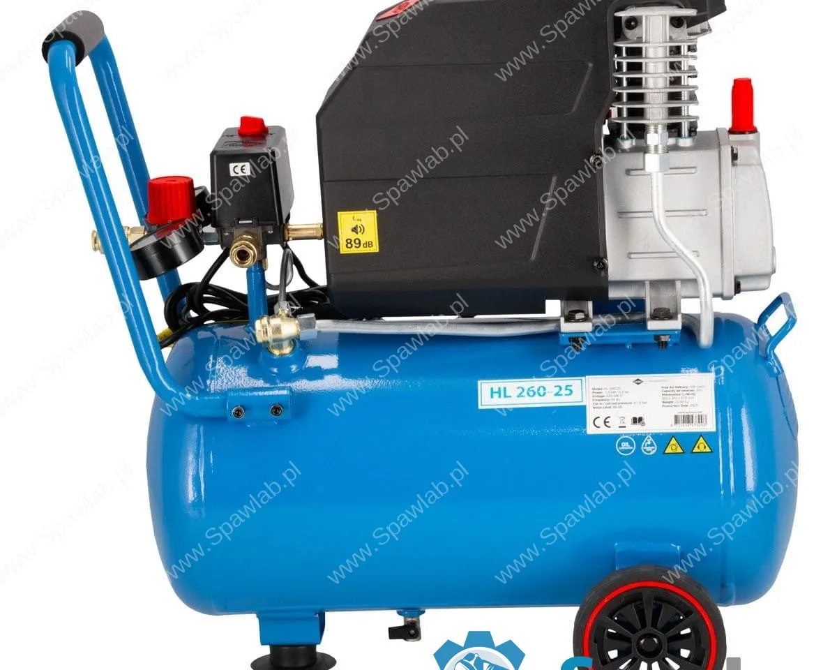 Airpress Kompresor HL 260-25 8 bar 2 KM/1.5 kW 206 l/min 24 l, zdjęcie 3