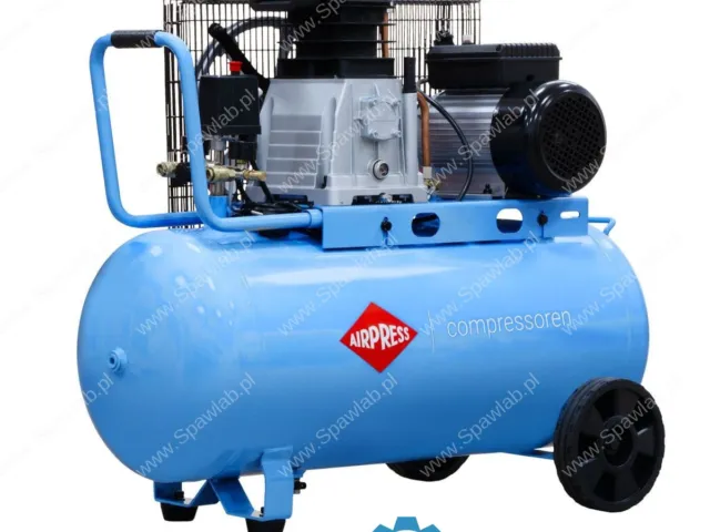 Airpress Kompresor HL 340-90 + zestaw do bielenia wapnem dla gospodarstwa rolnego