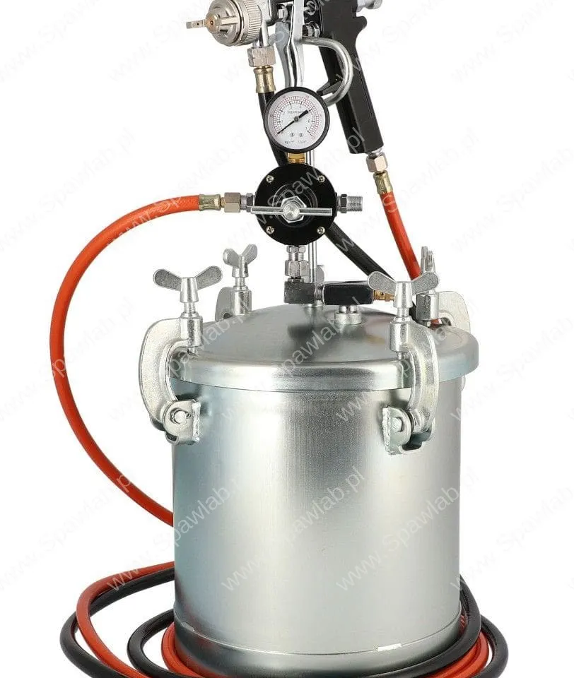 Airpress Kompresor HL 340-90 + zestaw do bielenia wapnem dla gospodarstwa rolnego, zdjęcie 2