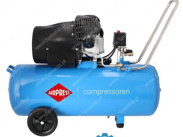 Airpress Kompresor HL 425-100V + zestaw akcesoriów pneumatycznych