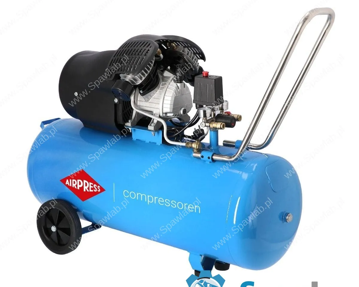 Airpress Kompresor HL 425-100V + zestaw akcesoriów pneumatycznych, zdjęcie 2