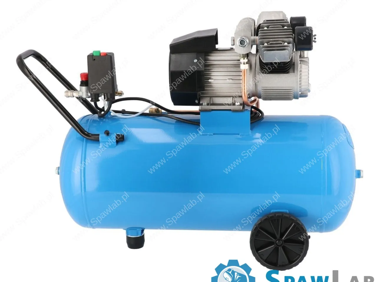 Airpress Kompresor KM 100-350 10 bar 2.5 KM/1.8 kW 280 l/min 100 l, zdjęcie 2