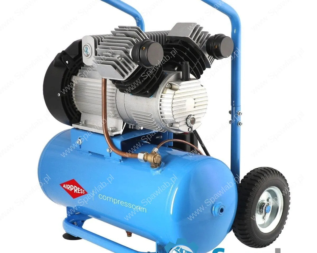 Airpress Kompresor LM 25-350 + zestaw z pistoletem do tynkowania i wężem pneumatycznym, zdjęcie 3