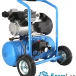 Airpress Kompresor LM 25-350 + zestaw z pistoletem do tynkowania i wężem pneumatycznym, zdjęcie 5