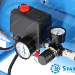 Airpress Kompresor LM 25-350 + zestaw z pistoletem do tynkowania i wężem pneumatycznym, zdjęcie 8