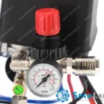 Airpress Kompresor samochodowy 12V DC 12-180/15 10 bar 0.75 KM/0.55 kW 144 l/min 15 l bezolejowy dwutłokowy, zdjęcie 10