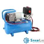 Airpress Kompresor samochodowy 12V DC 12-180/15 10 bar 0.75 KM/0.55 kW 144 l/min 15 l bezolejowy dwutłokowy, zdjęcie 4